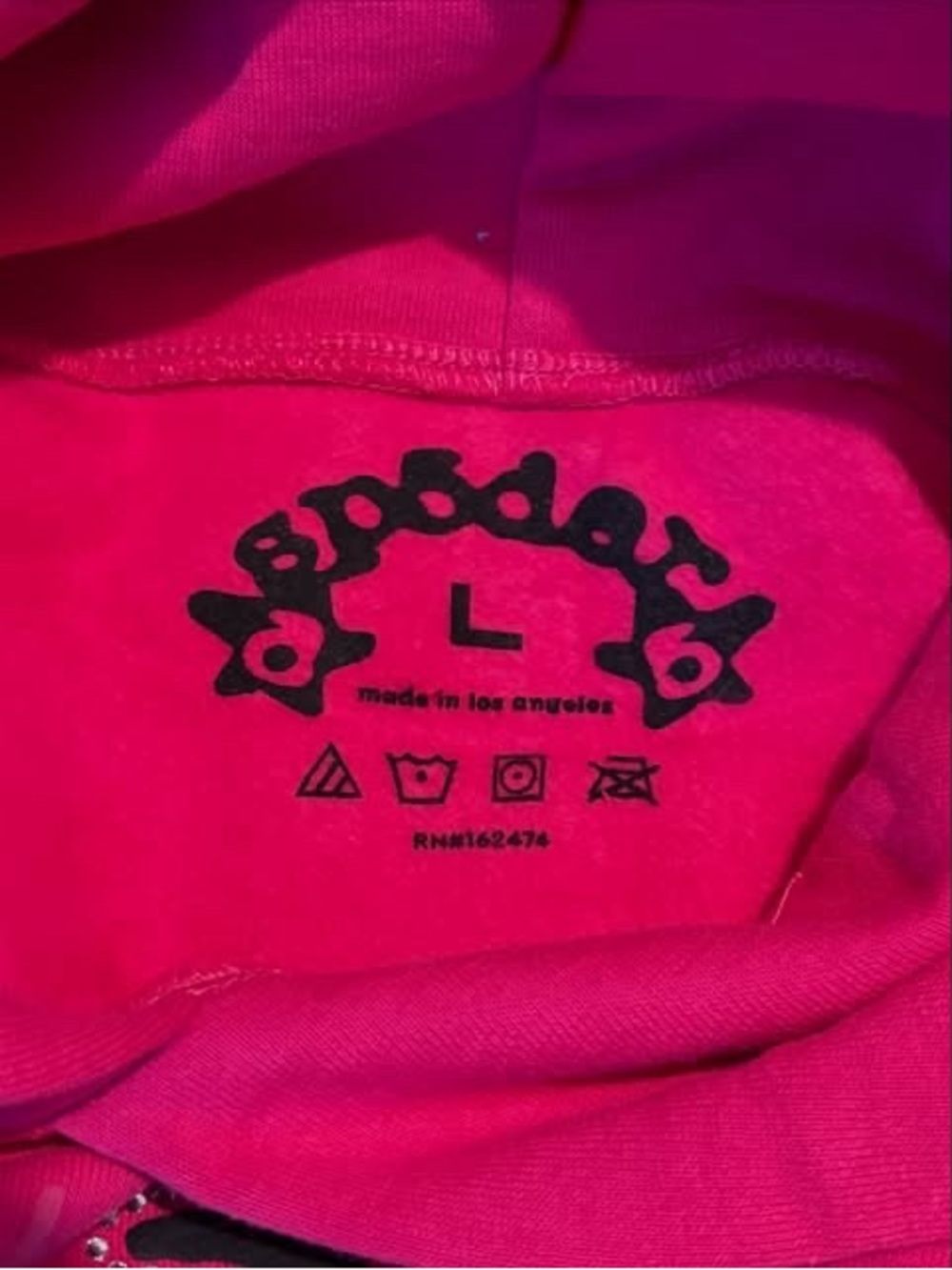 Pink Sp5der With Rhinestones - Picture 7 of 9